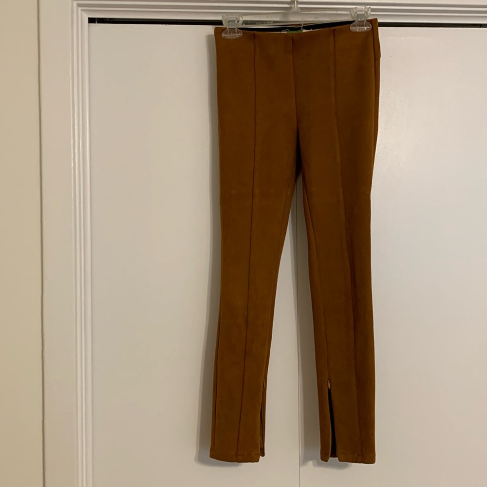 Anthropologie suede pants